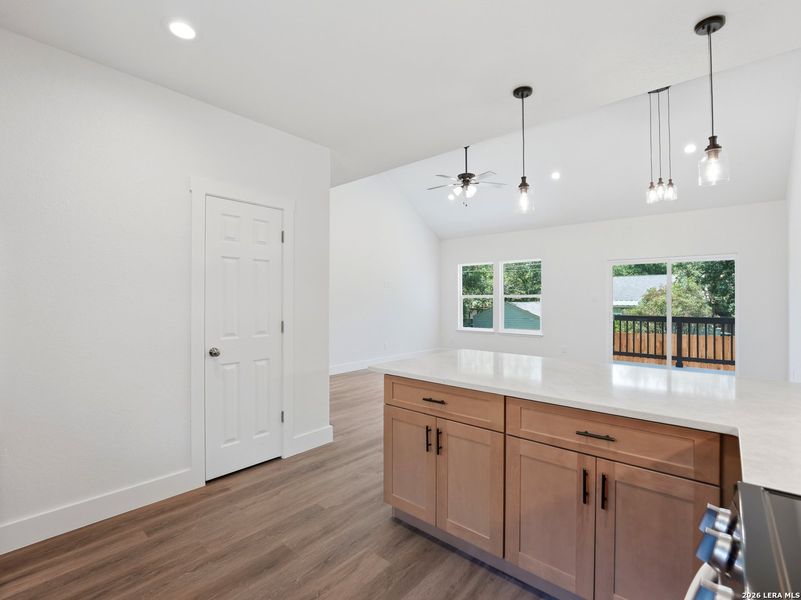 Furnished interior view inside a new home in , Kerrville (Image 11).