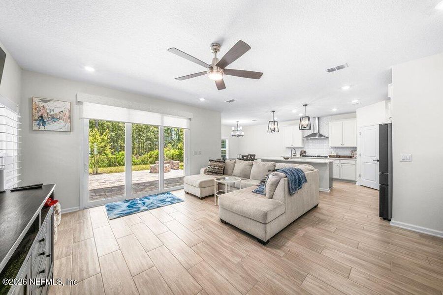 Furnished interior view inside a new home in TrailMark, St. Augustine (Image 28). Furnished interior view inside a new home in TrailMark, St. Augustine (Image 28).