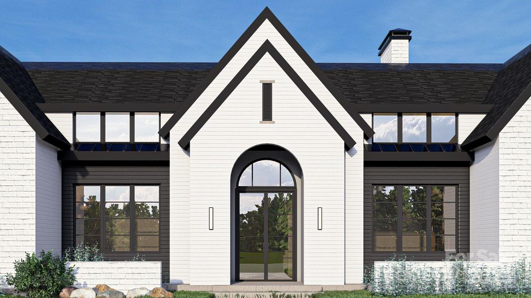 Exterior details and patio area of a home in , Huntersville (Image 3).