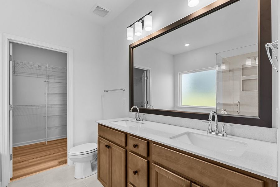 Furnished interior view inside a new home in Hanes Lake, Winston-Salem (Image 12).
