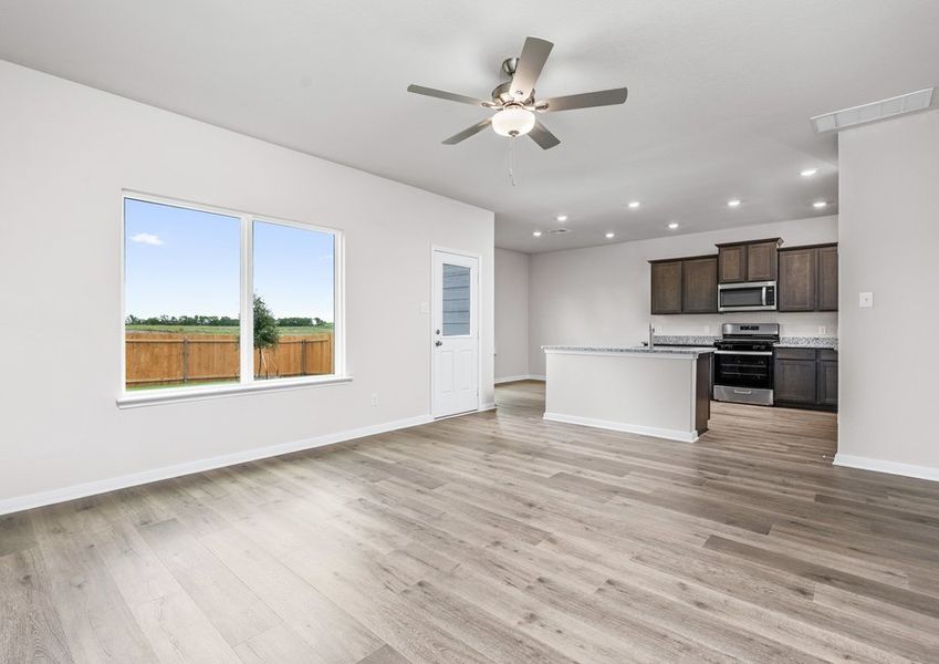 The Colorado has an open-concept layout. The Colorado has an open-concept layout.