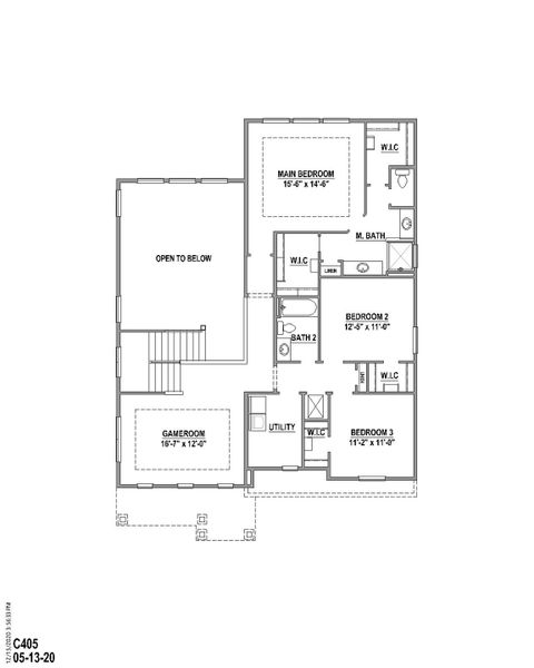 Plan C405 2nd Floor