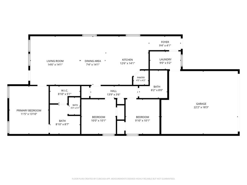 2D floor plan layout of this home in Legacy Park, Houston, TX (Image 5).