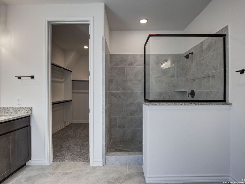 Furnished interior view inside a new home in The Reserve at Potranco Oaks, Castroville (Image 15).