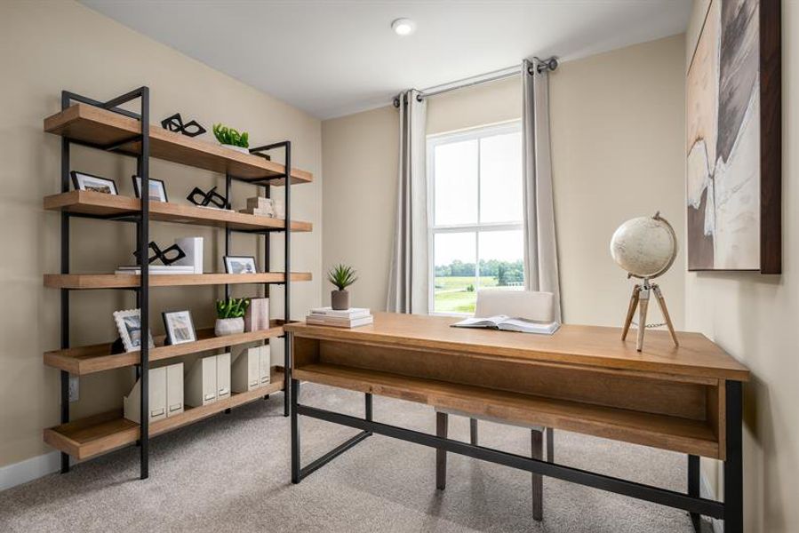 Representative furnished interior of a home built from the Bruckner Quick Move In by Ryan Homes in Stowe Branch Townhomes, Charlotte (Image 26). Representative furnished interior of a home built from the Bruckner Quick Move In by Ryan Homes in Stowe Branch Townhomes, Charlotte (Image 26).