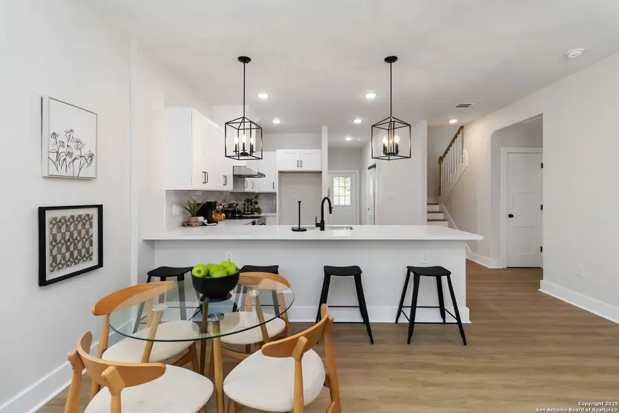 Furnished interior view inside a new home in , San Antonio (Image 6). Furnished interior view inside a new home in , San Antonio (Image 6).