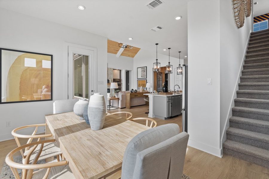 Furnished interior view inside a new home in Broken Oak, Georgetown (Image 37).