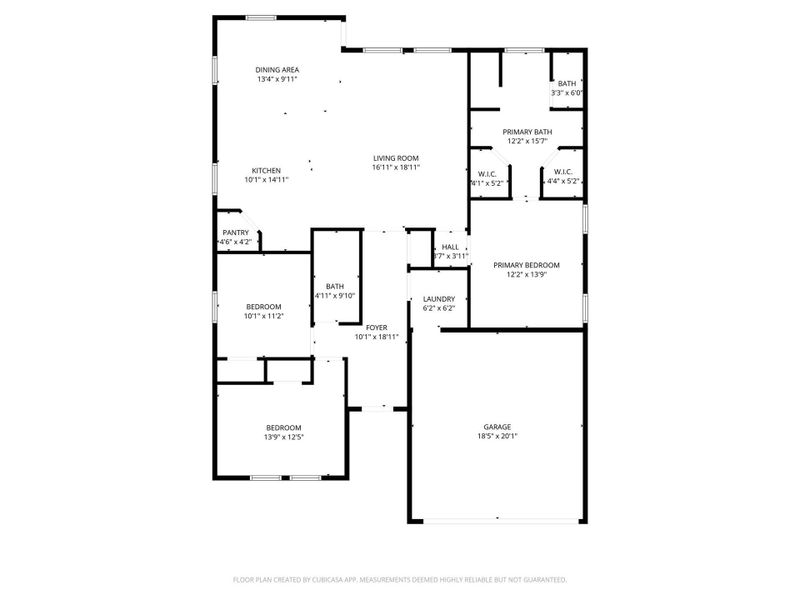 2D floor plan layout of this home in , Snook, TX (Image 5).