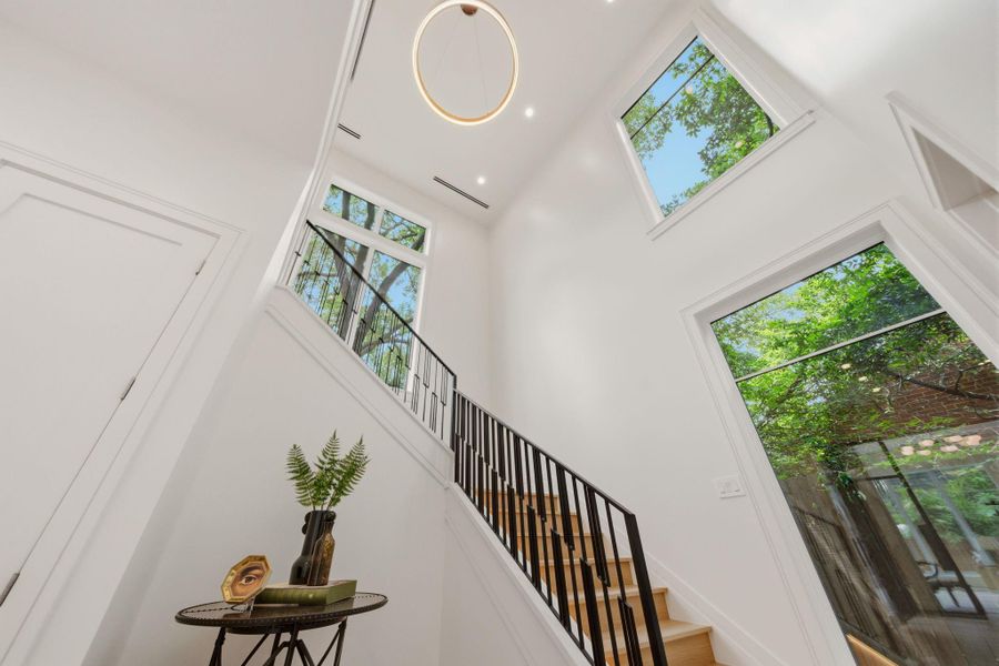 Furnished interior view inside a new home in , Houston (Image 10).