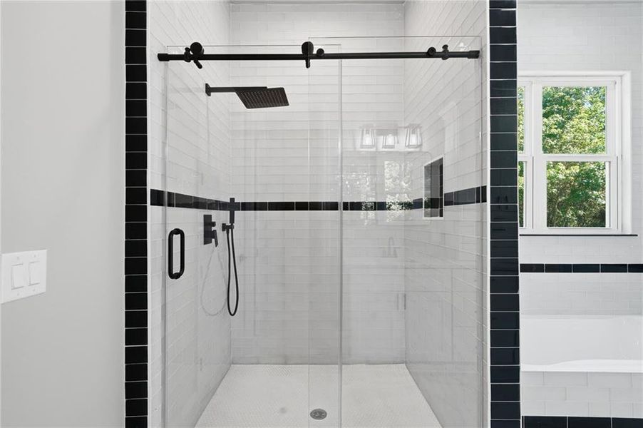 Close-up of interior finishes inside a home in , Cumming (Image 27).