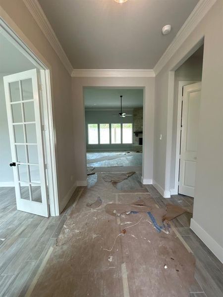 In-progress construction of a new home in Grayson Ridge, Van Alstyne, TX (Image 6).