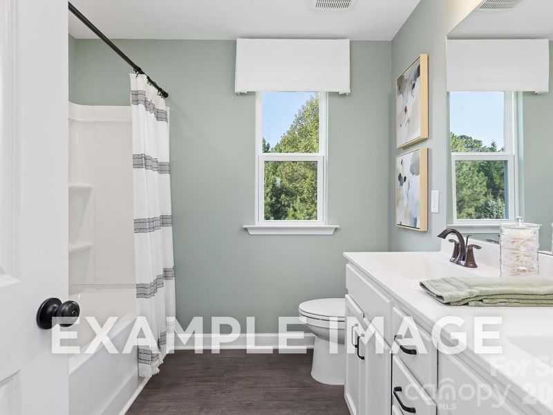 Furnished interior view inside a new home in Windgate, Mooresville (Image 21).