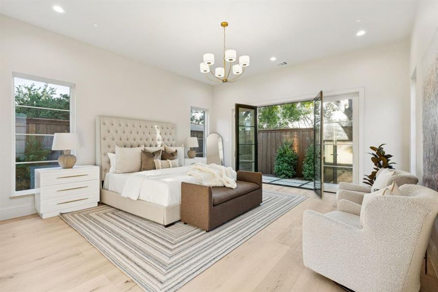 Furnished interior view inside a new home in , Dallas (Image 25). Furnished interior view inside a new home in , Dallas (Image 25).