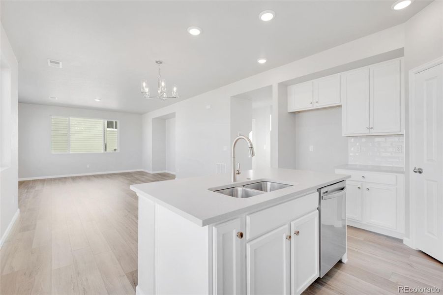 Furnished interior view inside a new home in Cherry Meadows, Brighton (Image 10).