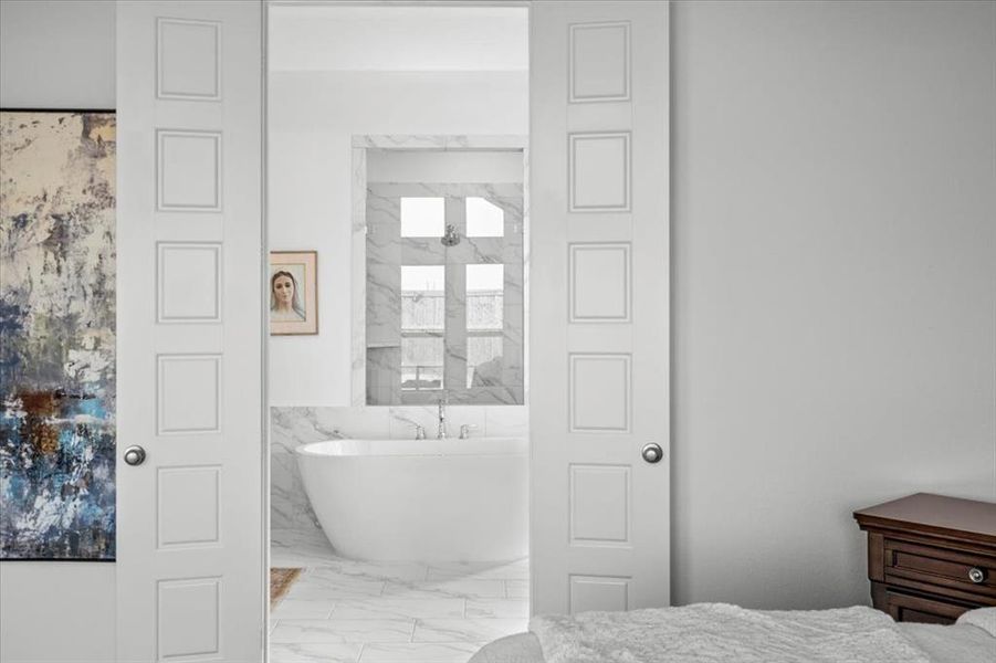 Furnished interior view inside a new home in North Sky 65', Celina (Image 6). Furnished interior view inside a new home in North Sky 65', Celina (Image 6).