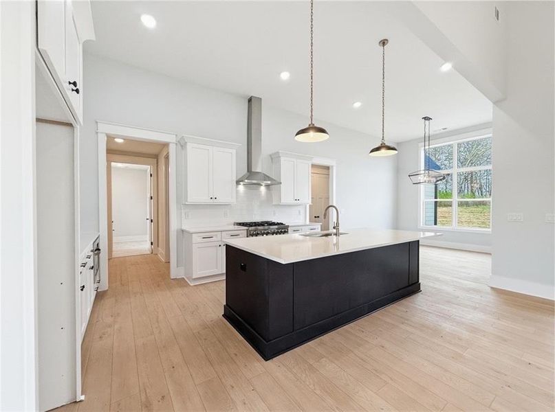 Furnished interior view inside a new home in , Rydal (Image 42).