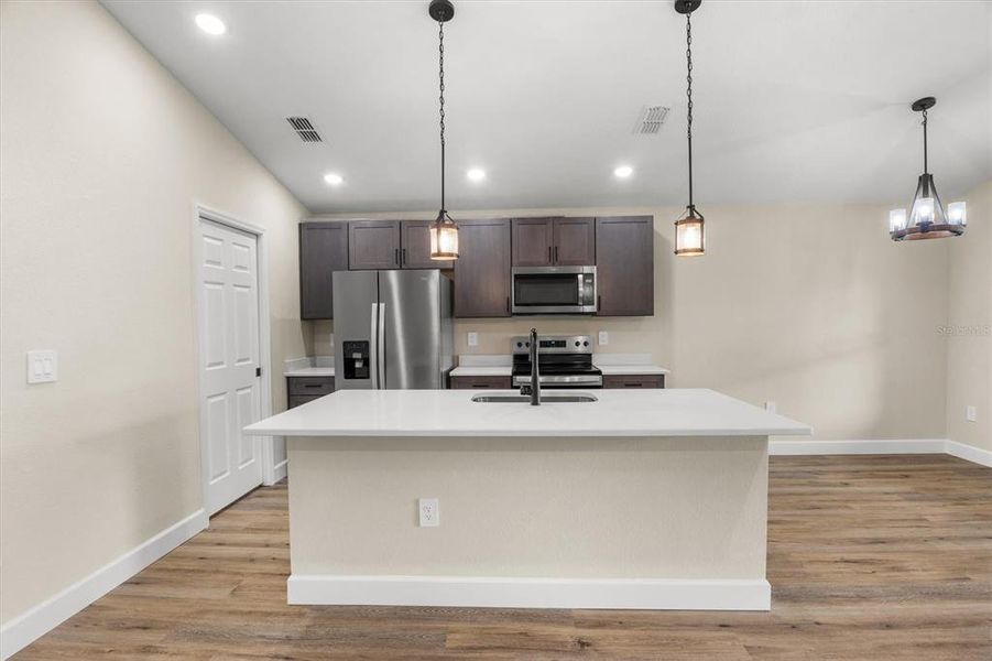 Furnished interior view inside a new home in , Eagle Lake (Image 8).