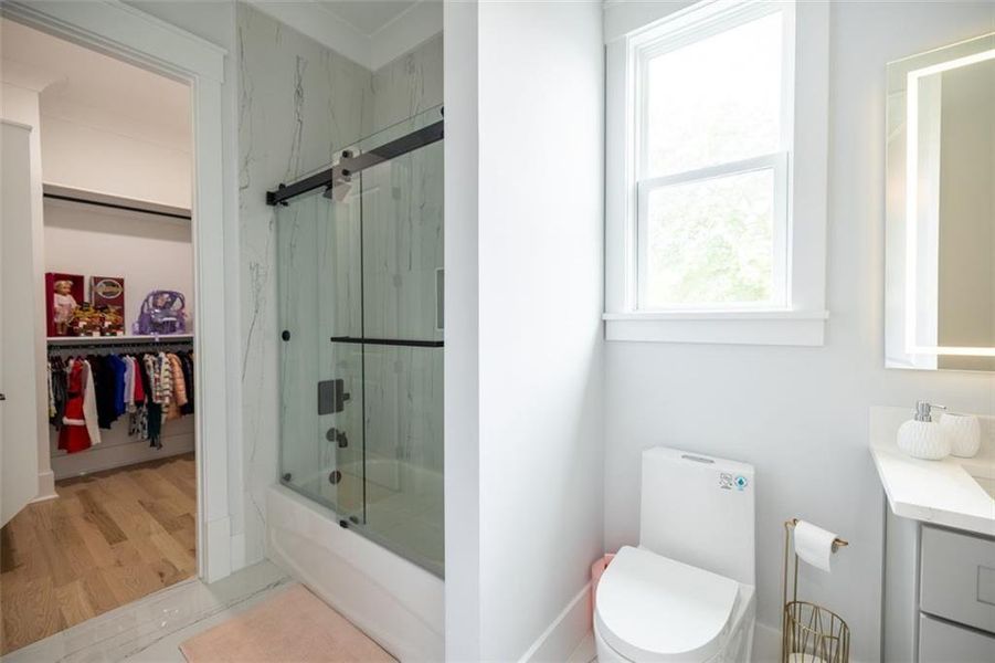 Furnished interior view inside a new home in , Buford (Image 33).