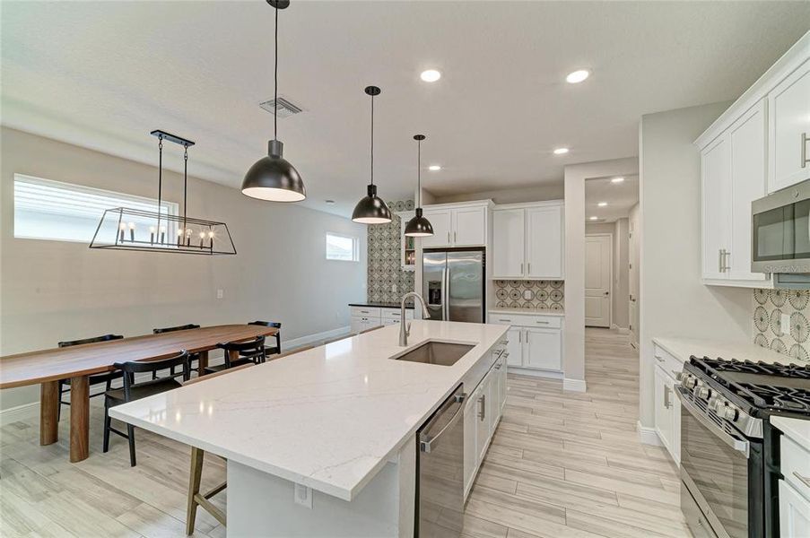 Furnished interior view inside a new home in , Sarasota (Image 37).