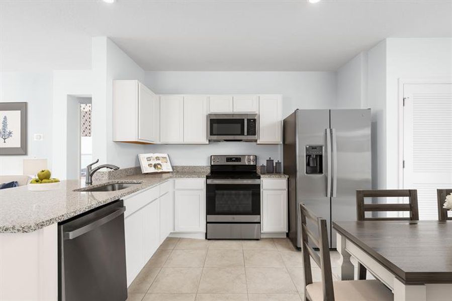 Representative furnished interior of a home built from the Alder by Ryan Homes in Terra Lago, Indiantown (Image 2).