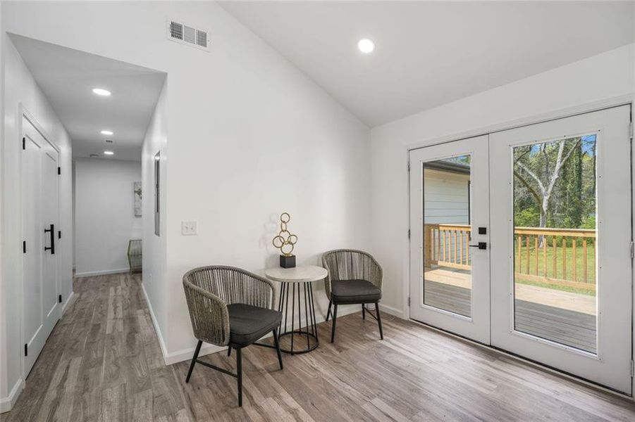 Furnished interior view inside a new home in , Atlanta (Image 7).