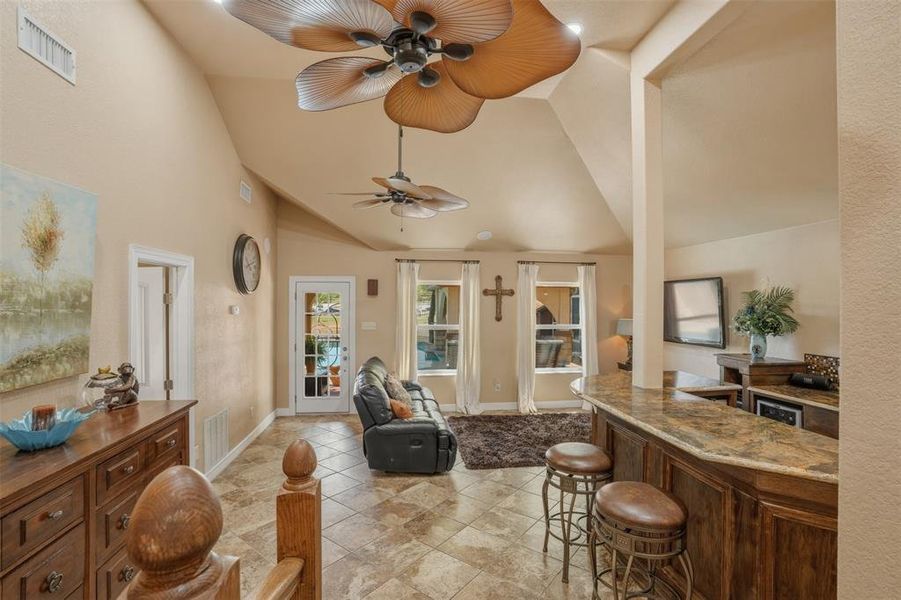 Furnished interior view inside a new home in , Weatherford (Image 21).