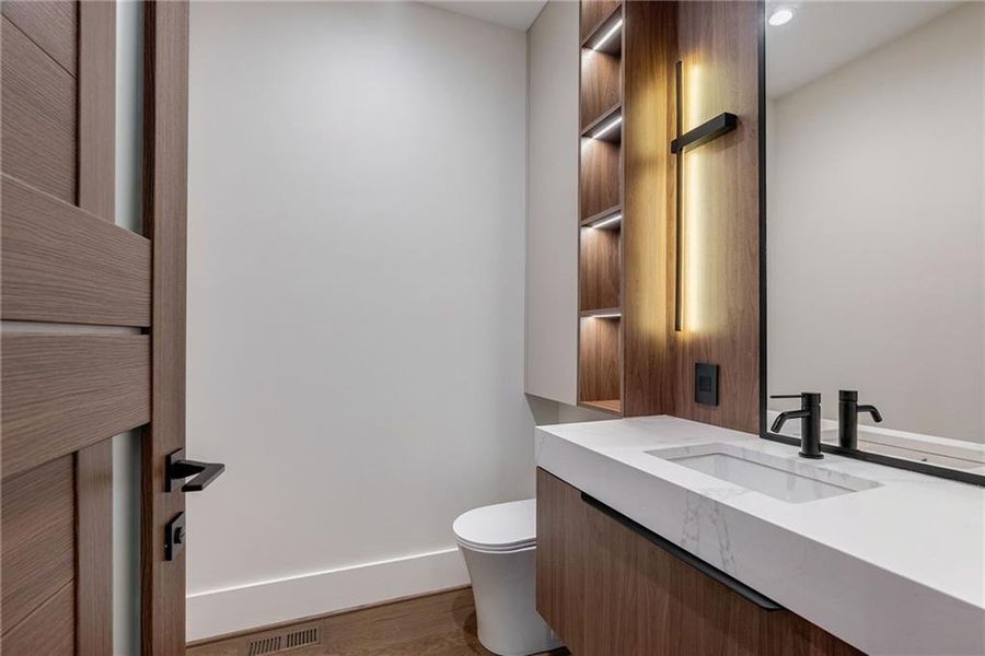 Furnished interior view inside a new home in , Sugar Hill (Image 55).