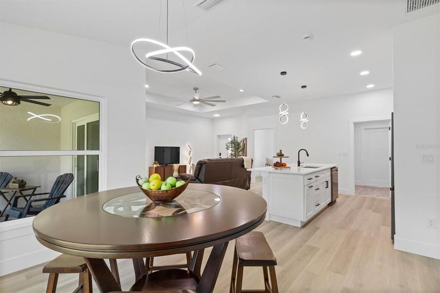 Furnished interior view inside a new home in , Port Charlotte (Image 14). Furnished interior view inside a new home in , Port Charlotte (Image 14).