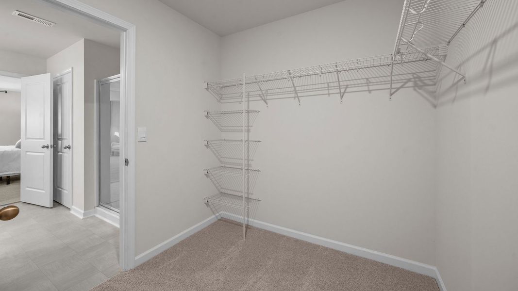 Representative unfurnished interior of a home built from the PENWELL by D.R. Horton in Bedford Place, Wilson (Image 17).