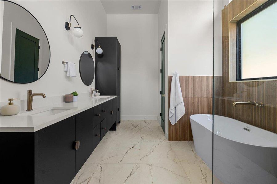 Furnished interior view inside a new home in , Austin (Image 12). Furnished interior view inside a new home in , Austin (Image 12).