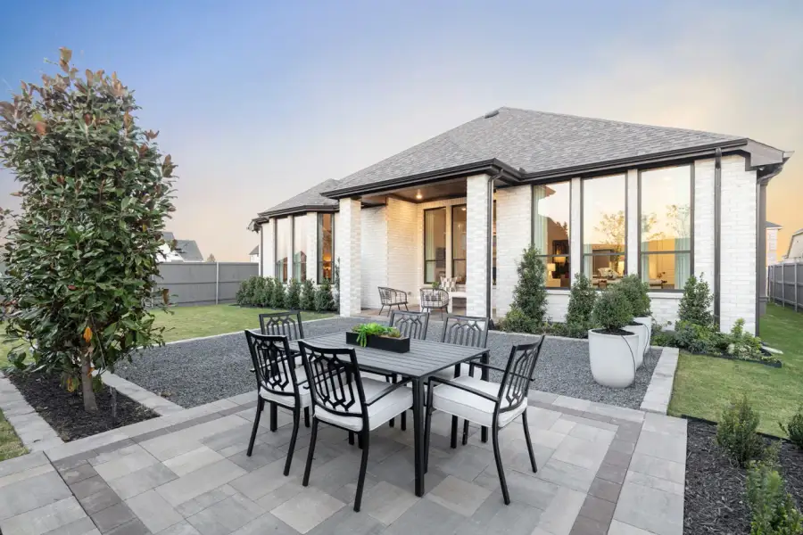 Representative Patio - some options shown