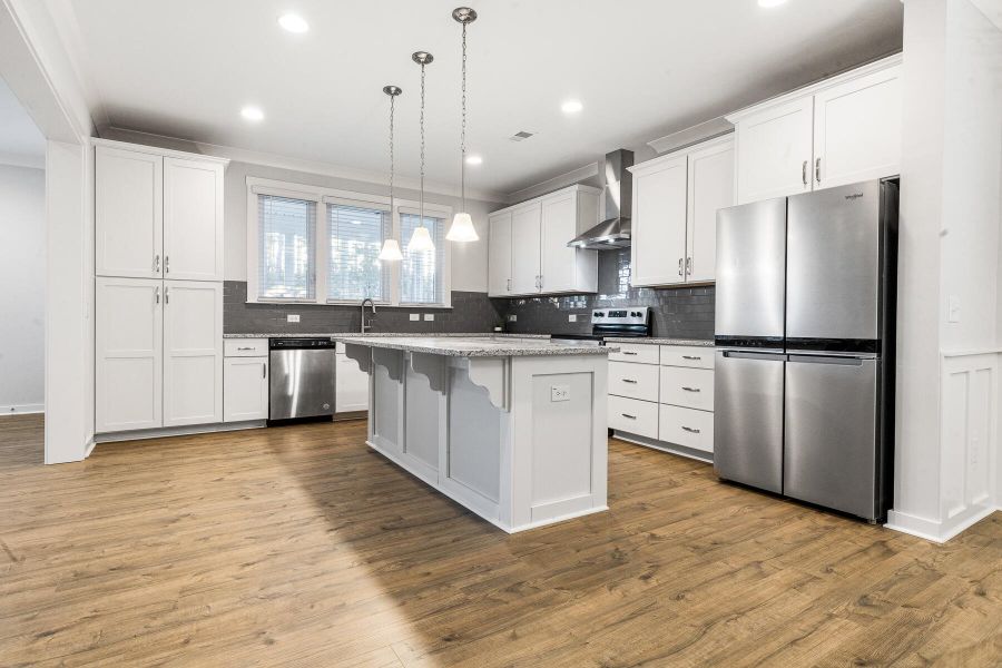 Furnished interior view inside a new home in , Summerville (Image 8).