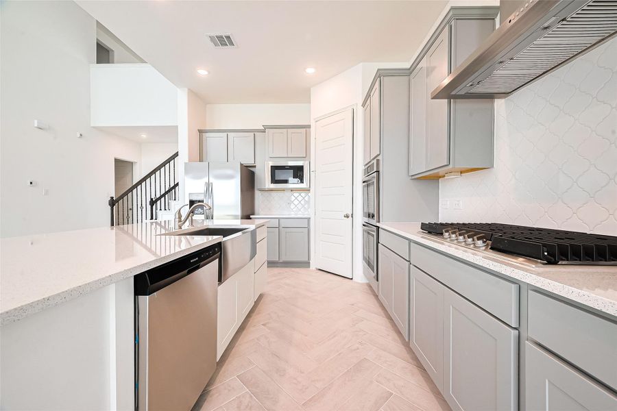 Furnished interior view inside a new home in , Iowa Colony (Image 40). Furnished interior view inside a new home in , Iowa Colony (Image 40).