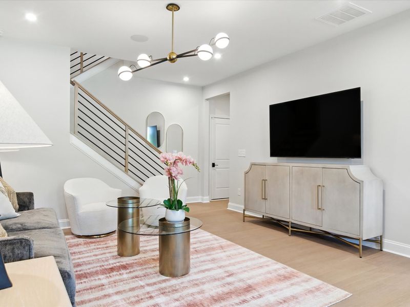 Representative furnished interior of a home built from the Clarion by Tri Pointe Homes in Southbridge, Fort Mill (Image 8).