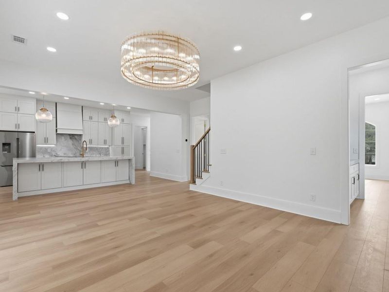 Spacious, unfurnished interior of a new home in , Canton (Image 59).