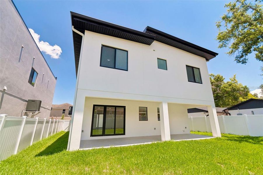 Exterior details and patio area of a home in , Tampa (Image 31). Exterior details and patio area of a home in , Tampa (Image 31).