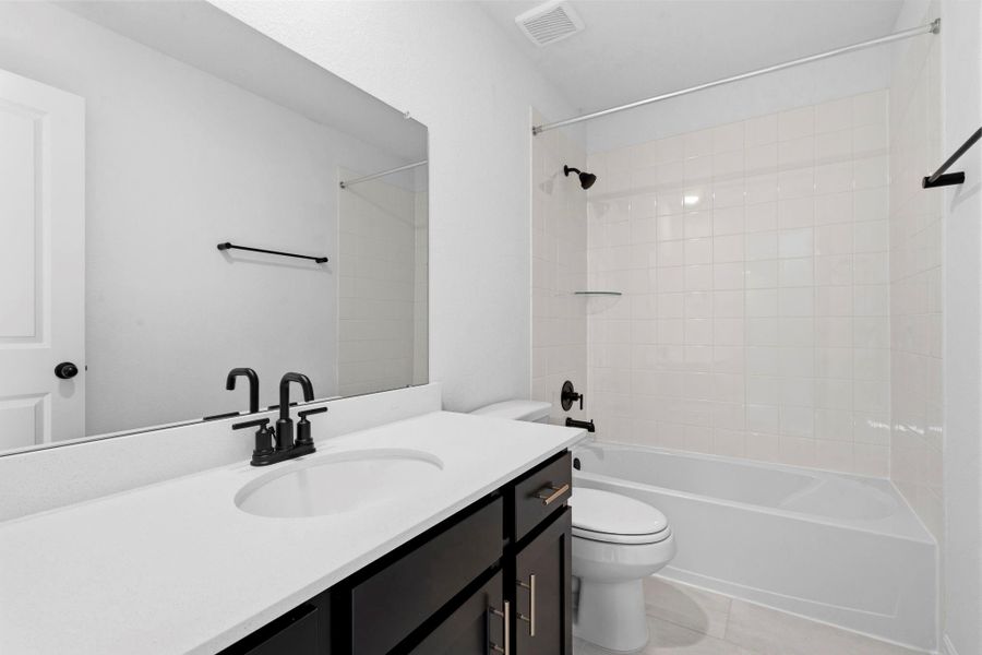 Furnished interior view inside a new home in Brookewater, Rosenberg (Image 11).