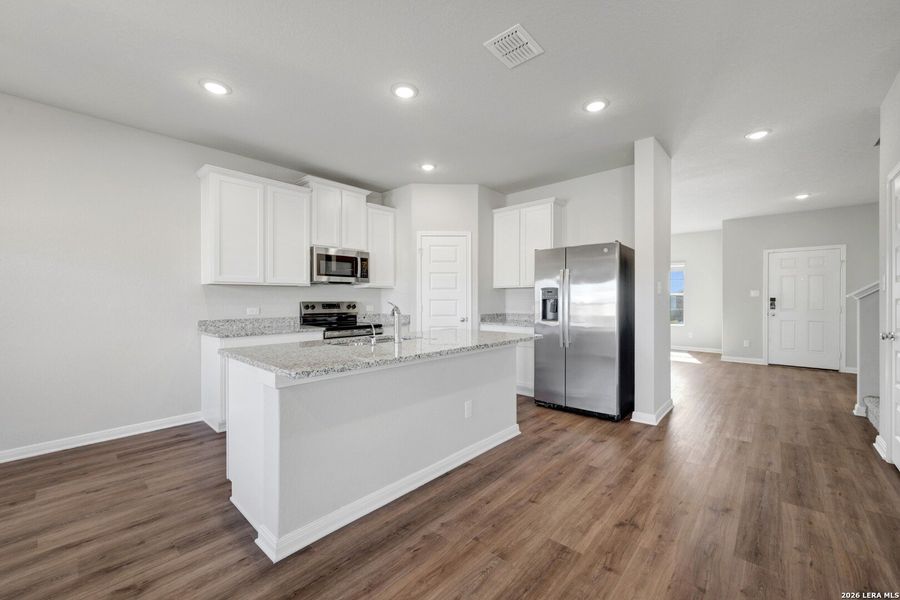 Furnished interior view inside a new home in Paloma Park, Converse (Image 11).