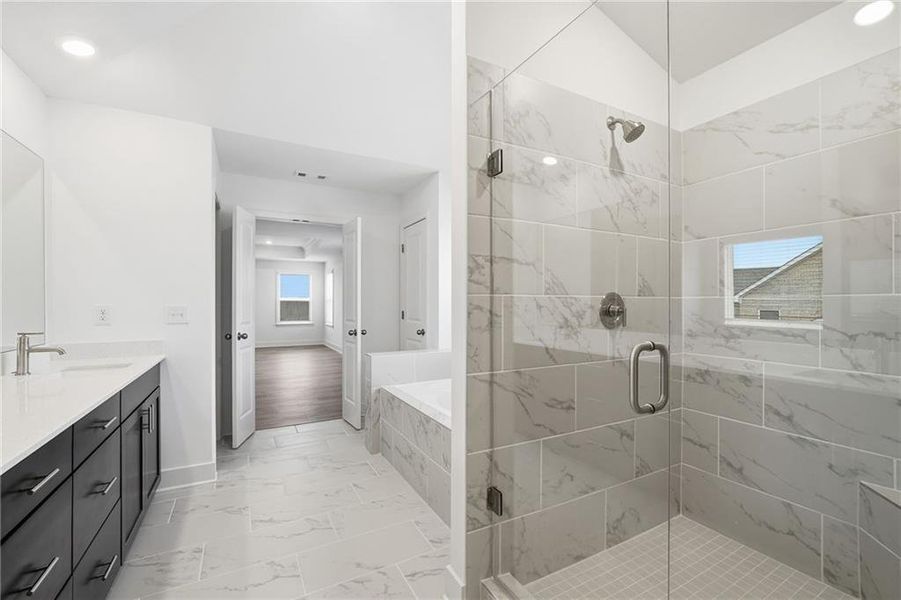 Furnished interior view inside a new home in Deer Valley, Canton (Image 5).