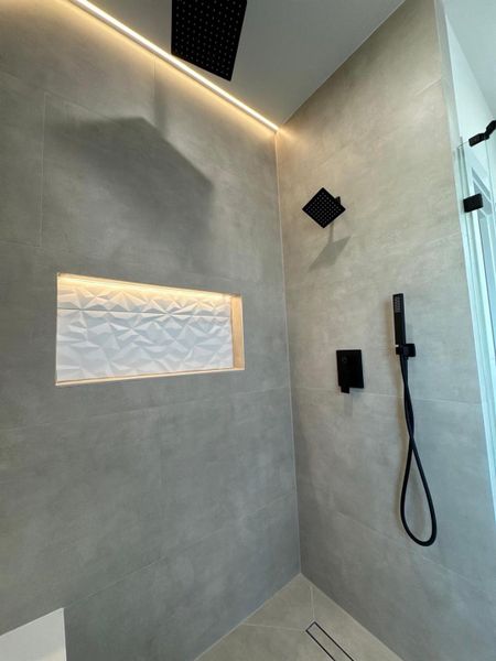 Close-up of interior finishes inside a home in , Houston (Image 21).