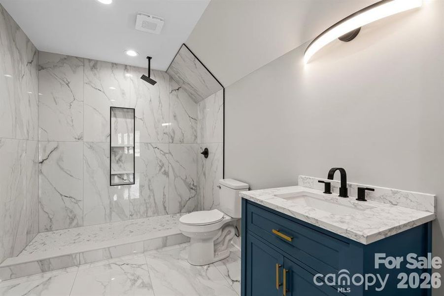 Furnished interior view inside a new home in , Hickory (Image 6).
