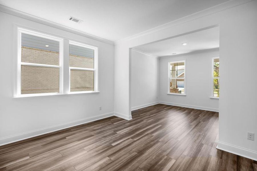 Spacious, unfurnished interior of a new home in Bennett Farm, Loganville (Image 14).