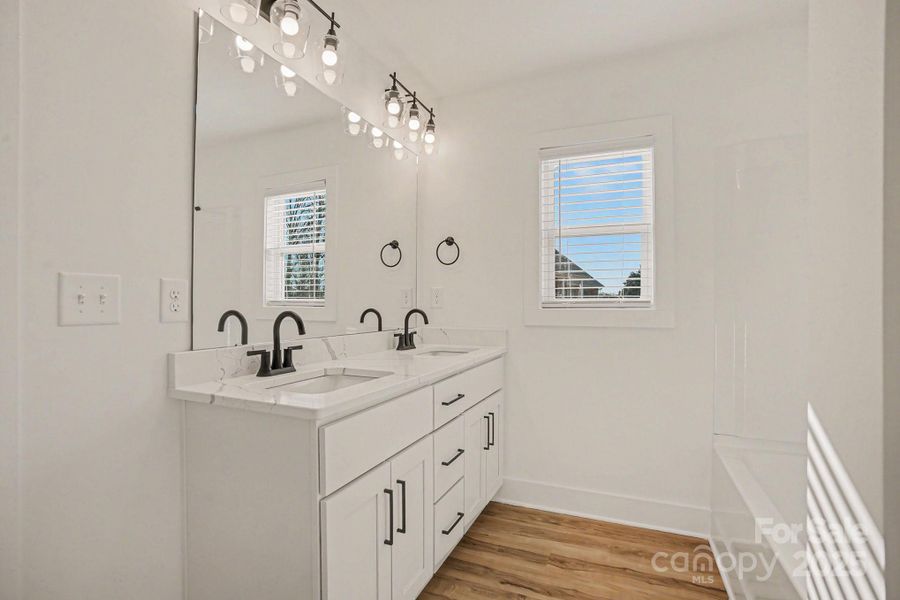 Furnished interior view inside a new home in , Statesville (Image 9).