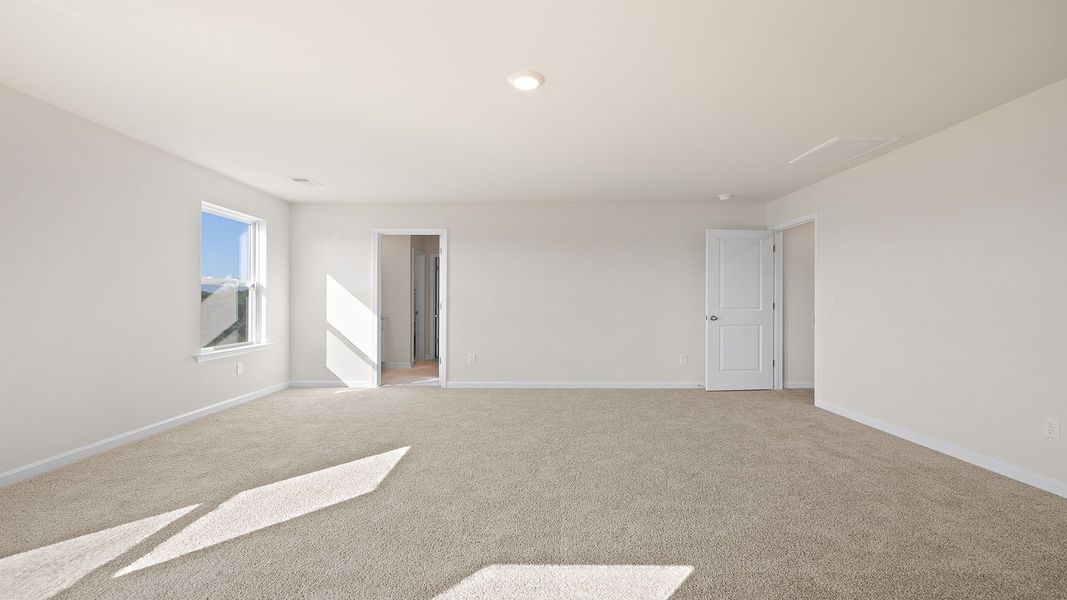 Spacious, unfurnished interior of a new home in Chestnut Ridge, Greenville (Image 25).