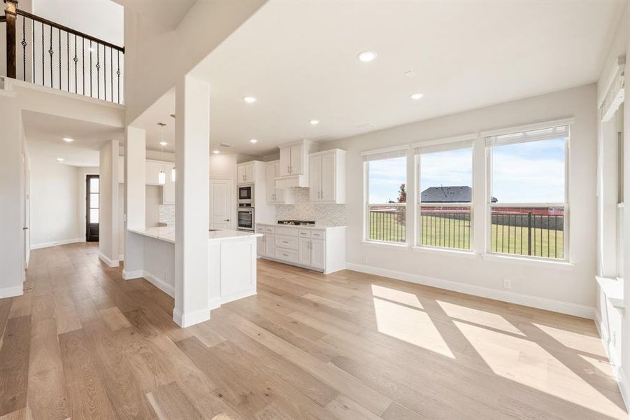 Spacious, unfurnished interior of a new home in Parks at Panchasarp Farms 65, Burleson (Image 31). Spacious, unfurnished interior of a new home in Parks at Panchasarp Farms 65, Burleson (Image 31).