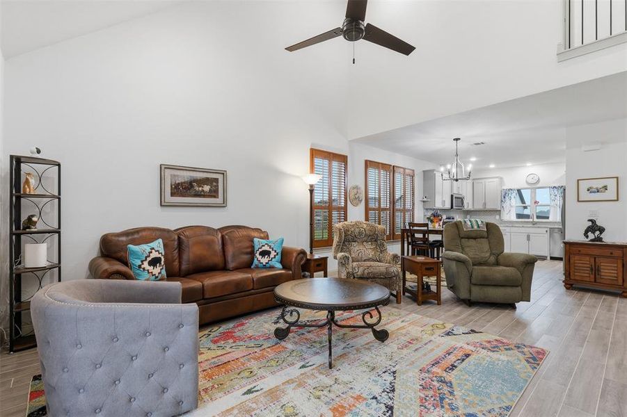 Furnished interior view inside a new home in , Tolar (Image 19).