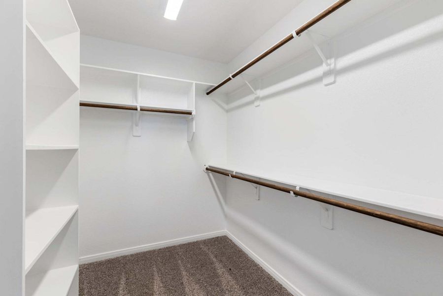 2D floor plan layout for the The 1443 by Stylecraft Builders in Sterling Ridge, Huntsville, TX (Image 27).