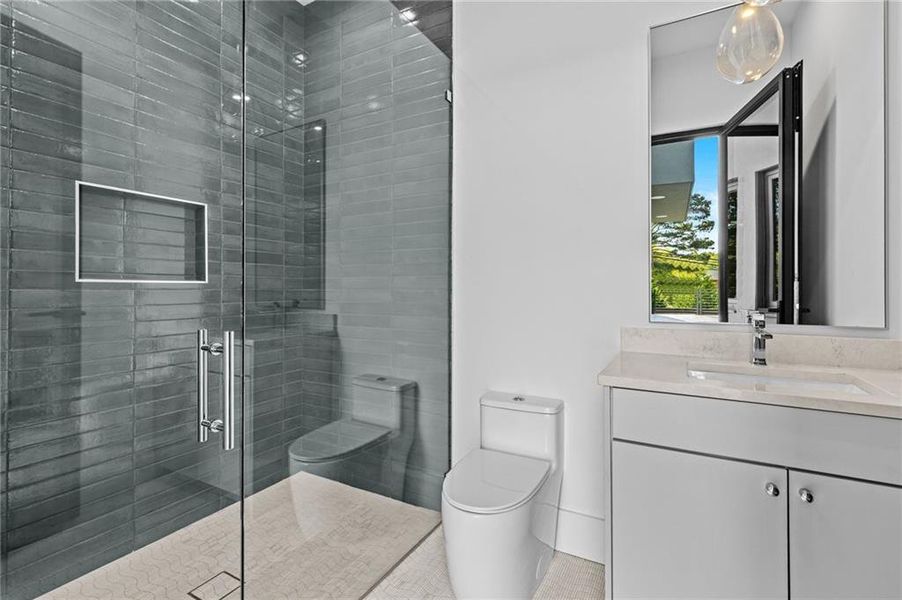 Furnished interior view inside a new home in , Sugar Hill (Image 40). Furnished interior view inside a new home in , Sugar Hill (Image 40).