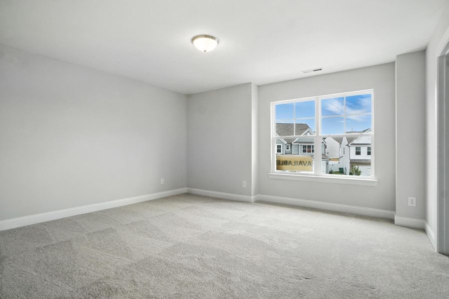 Spacious, unfurnished interior of a new home in Hampton Woods, Charlotte (Image 37). Spacious, unfurnished interior of a new home in Hampton Woods, Charlotte (Image 37).