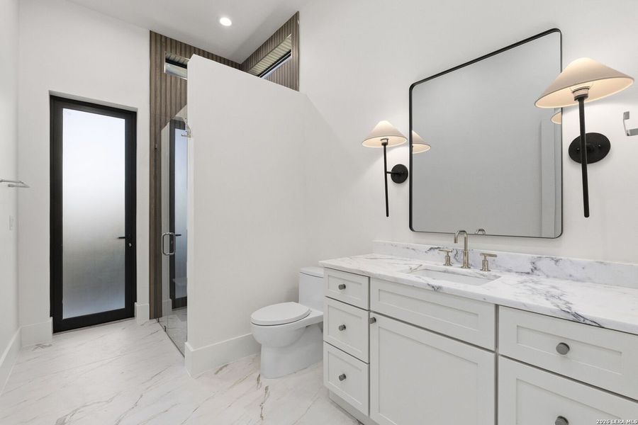 Furnished interior view inside a new home in , Boerne (Image 8).